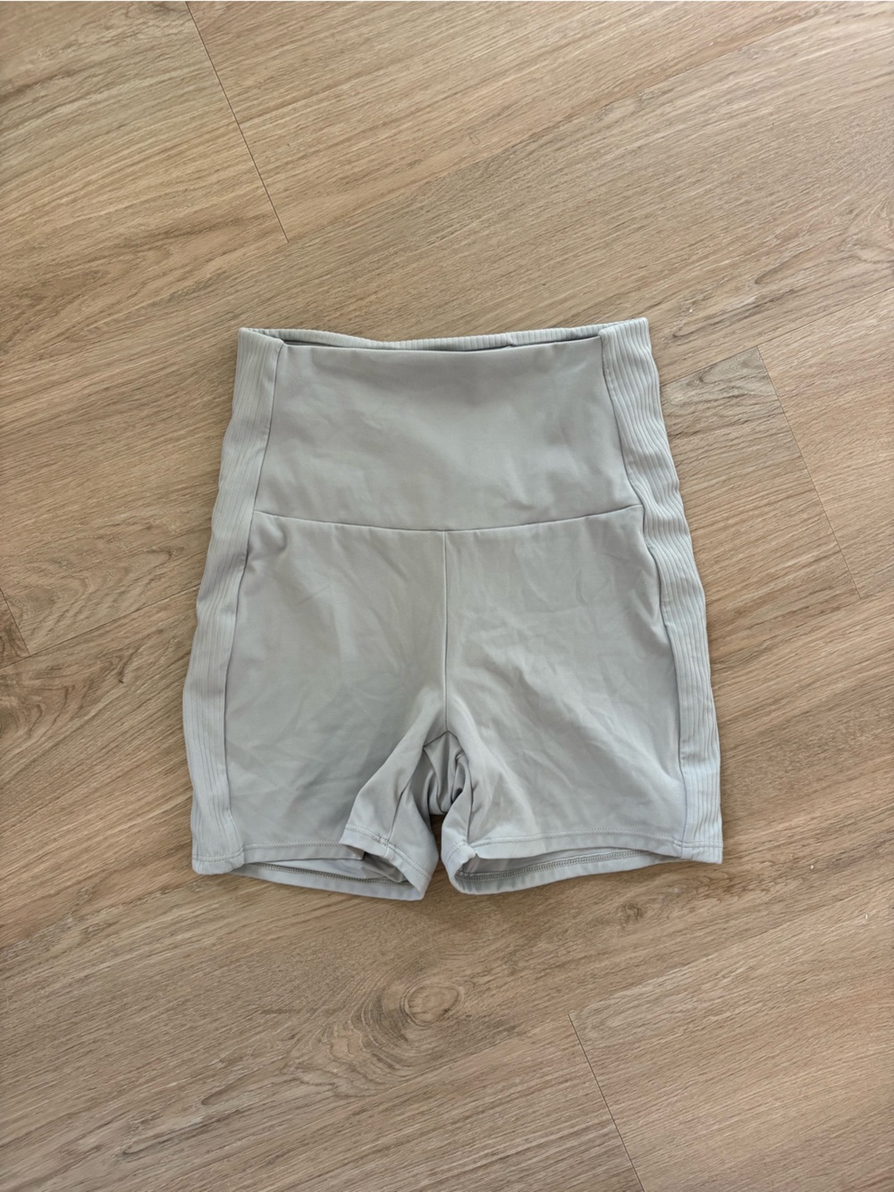 Oysho Grey Workout Shorts